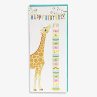 Title: Giraffe Birthday Card