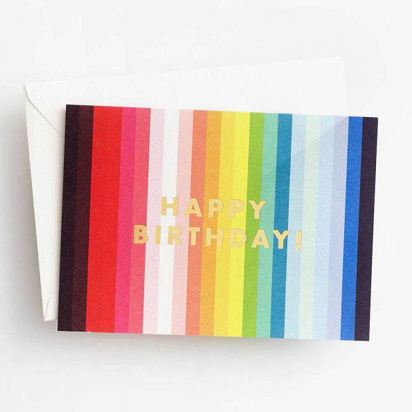 Colorscope Birthday Card