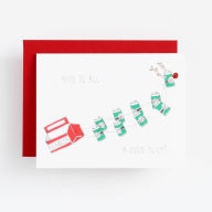 Title: Reinbeer Greetings Christmas Card