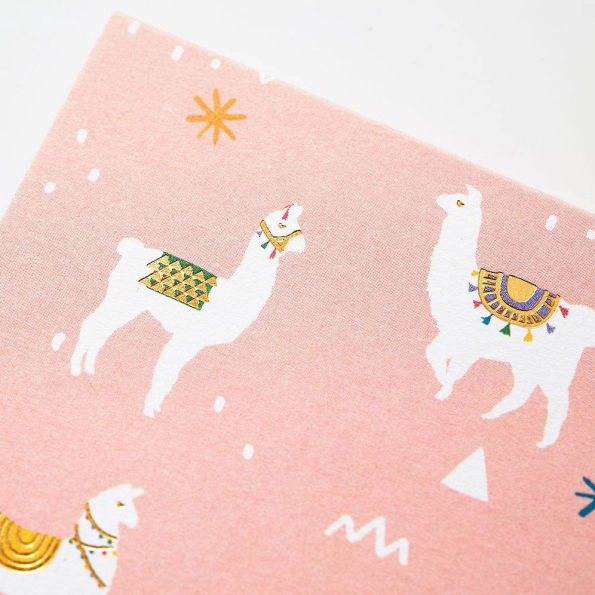 Pink Llama Thank You Card Set