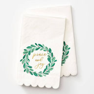 Title: Peace and Joy Guest Napkins