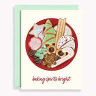 Title: Baking Spirits Bright Holiday Card