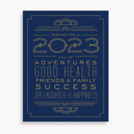 Title: 2023 Typography New Year Card