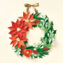 Dashing Poinsettia Wreath Kit