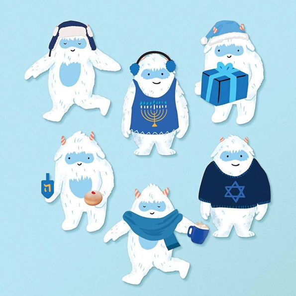 Yeti Hanukkah Craft Kit