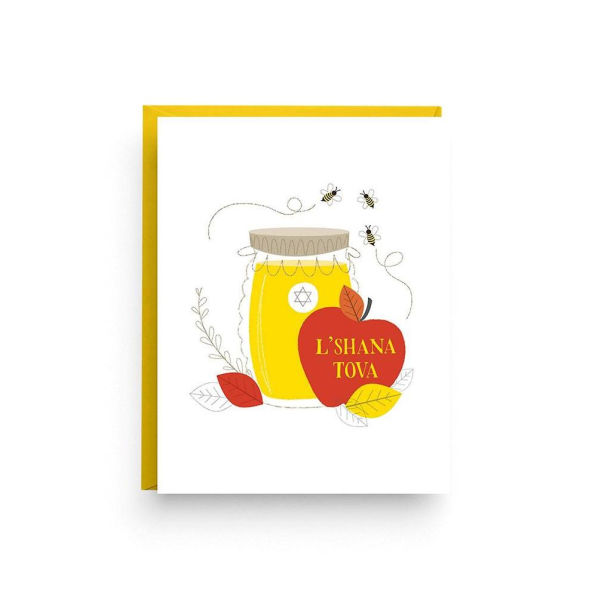 Honey L'Shana Tova Rosh Hashanah Card