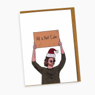 Title: All Is Not Calm Holiday Card