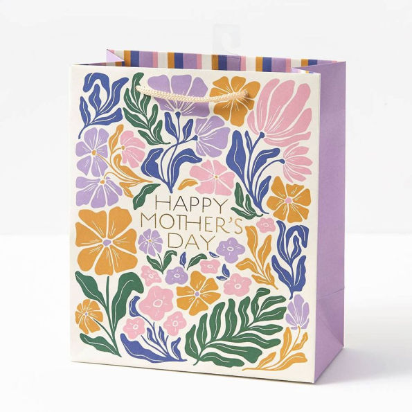 Nouveau Floral Mother's Day Medium Gift Bag