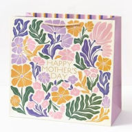 Title: Nouveau Floral Mother's Day Large Gift Bag