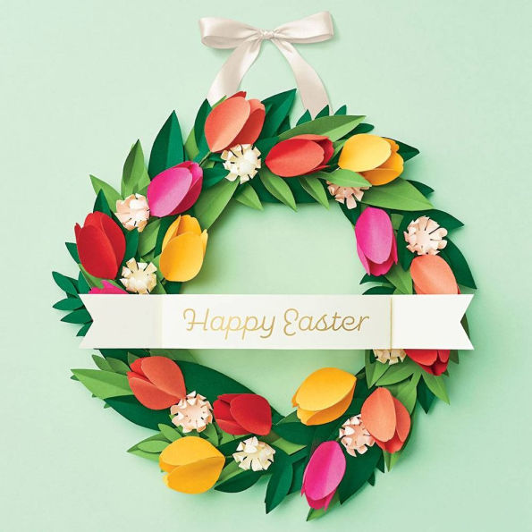 Tulip Wreath Easter Craft Kit