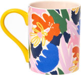 Alternative view 2 of Abstract Floral Mug