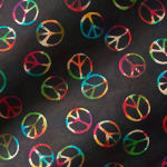 Alternative view 3 of Tie Dye Peace Sign Handmade Paper