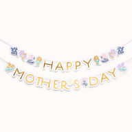 Title: Floral Happy Mother's Day Banner