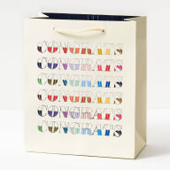 Title: Colorful Congrats Medium Gift Bag