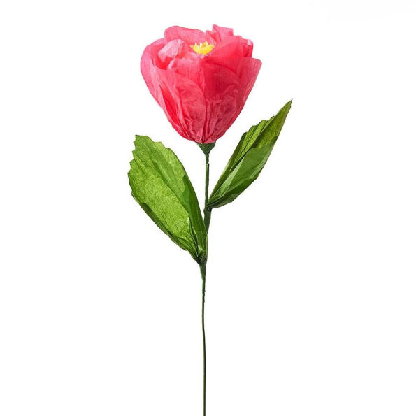 Fuchsia Peony Paper Flower