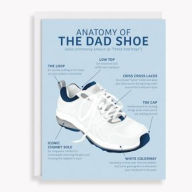Father's Day Greeting Card Anatomy of Dad Shoe