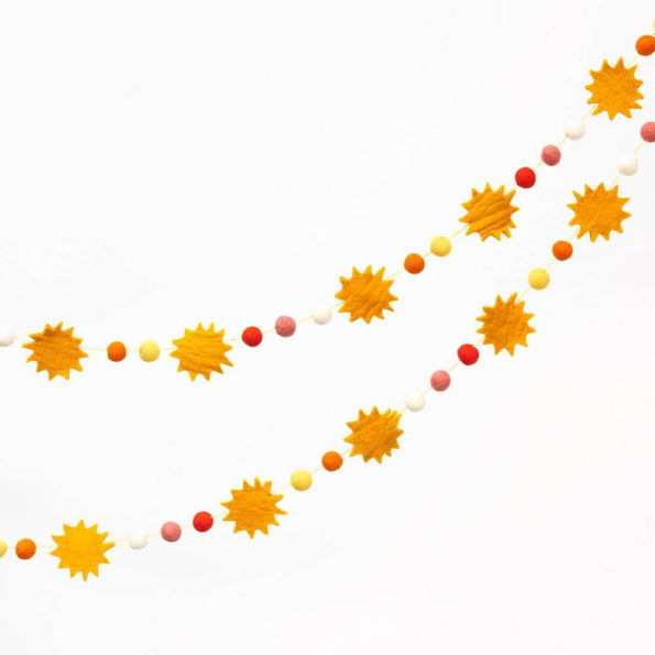 Sunshine Felt Garland
