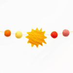Alternative view 2 of Sunshine Felt Garland