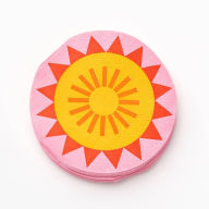 Title: Die-Cut Abstract Sunshine Cocktail Napkins