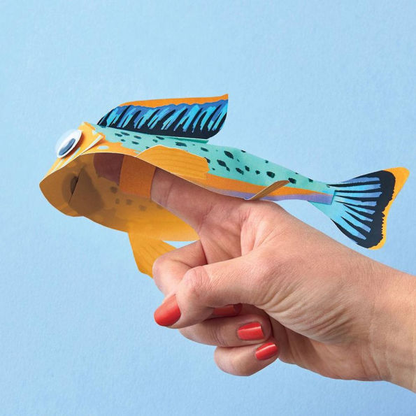 Fish Finger Puppet Kit