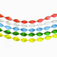 Title: Colorful Fringe Streamers