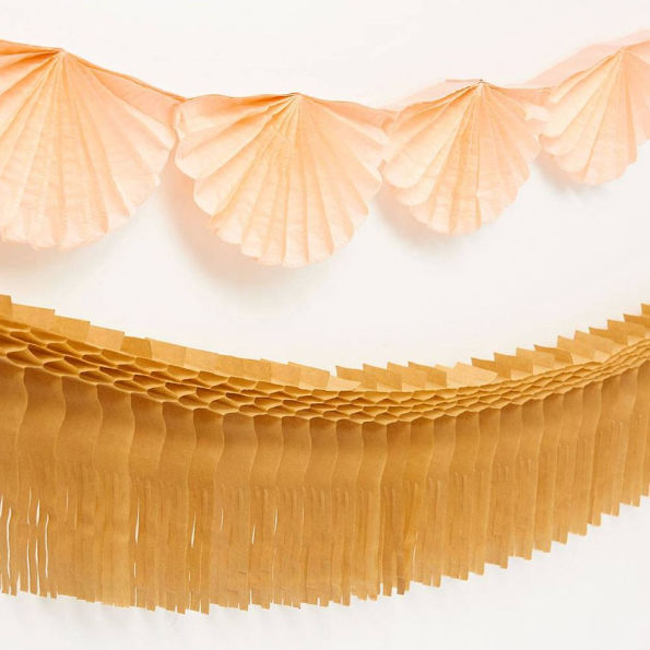 Paper Fan & Tassel Garlands