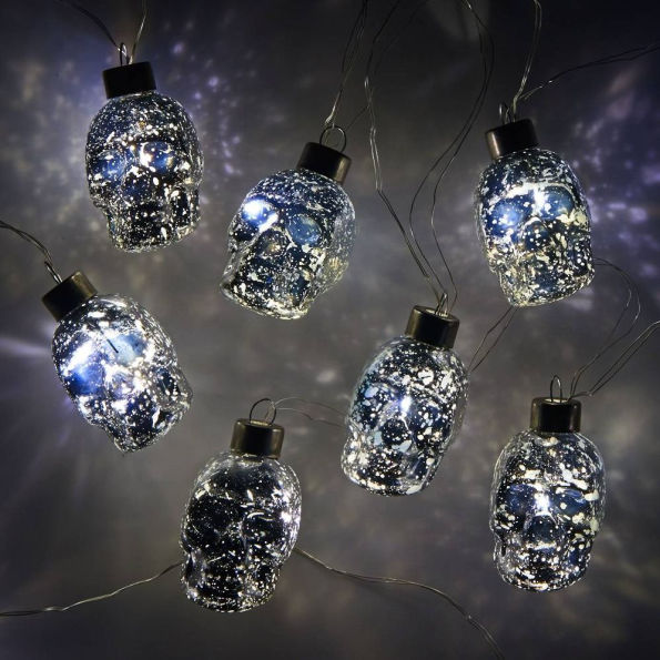 Skull String Lights