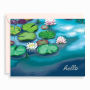 Painted Lily Pads Stationery Set