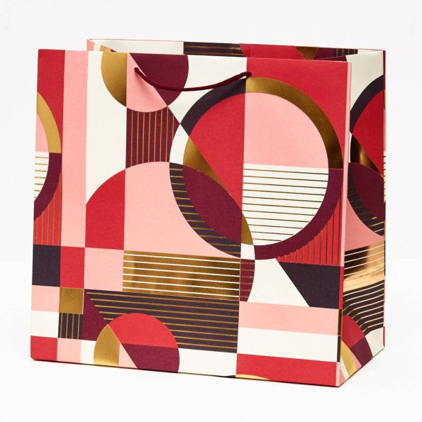 Modern Geometric Large Gift Bag