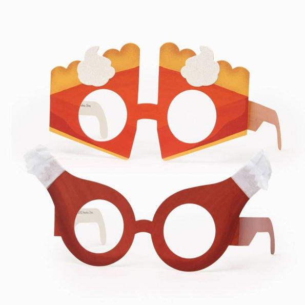 Pie & Drumstick Paper Glasses