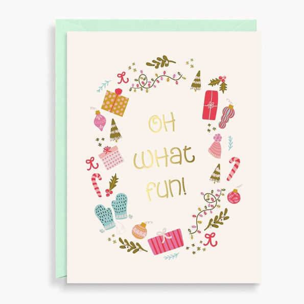 Oh What Fun Delights Holiday Card Set