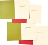 Alternative view 2 of Christmas Tinsel Trees Stationery Set