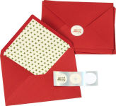 Alternative view 3 of Christmas Tinsel Trees Stationery Set