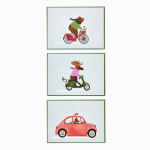 Alternative view 4 of Christmas Crusing Critters Stationery Set