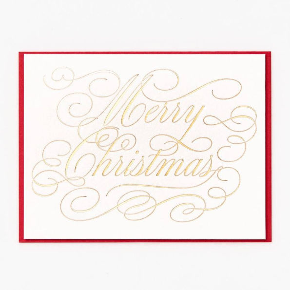 Merry Christmas Holiday Card Set