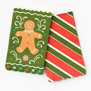 Gingerbread Dual Guest Napkins