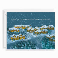 Title: Adventure Village New Year Card Set