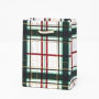 SM Holiday Painted Plaid Gift Bag