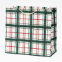 LRG Holiday Painted Plaid Gift Bag