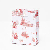 Title: Countryside Christmas Small Gift Bag