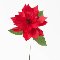 Title: Poinsettia Paper Flower