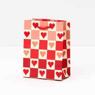 Title: SM Checkered Heart Gift Bag