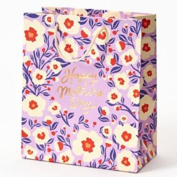 MED Mom Floral Gift Bag