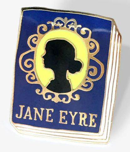 Jane Eyre Book Pin