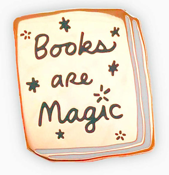 Books are Magic Book Pin