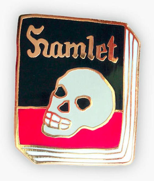 Hamlet Book Pin