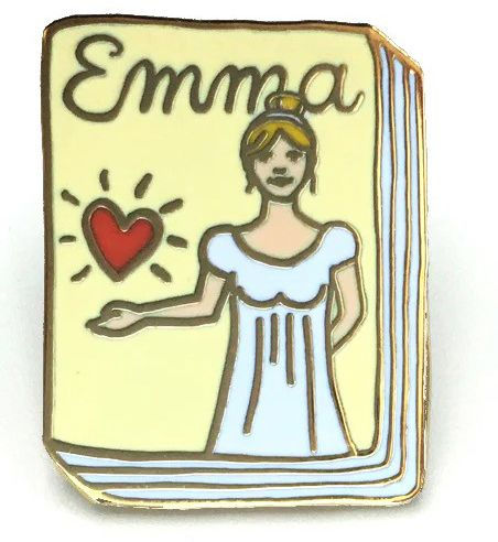 Emma Book Pin