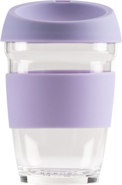 12oz Glass Coffee Tumbler