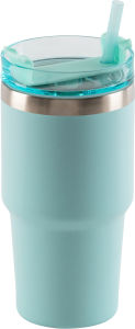 Title: 20oz Stainless Steel Duo Tumbler - Mint, Author: Barnes & Noble