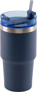 Title: 20oz Stainless Steel Duo Tumbler - Navy, Author: Barnes & Noble